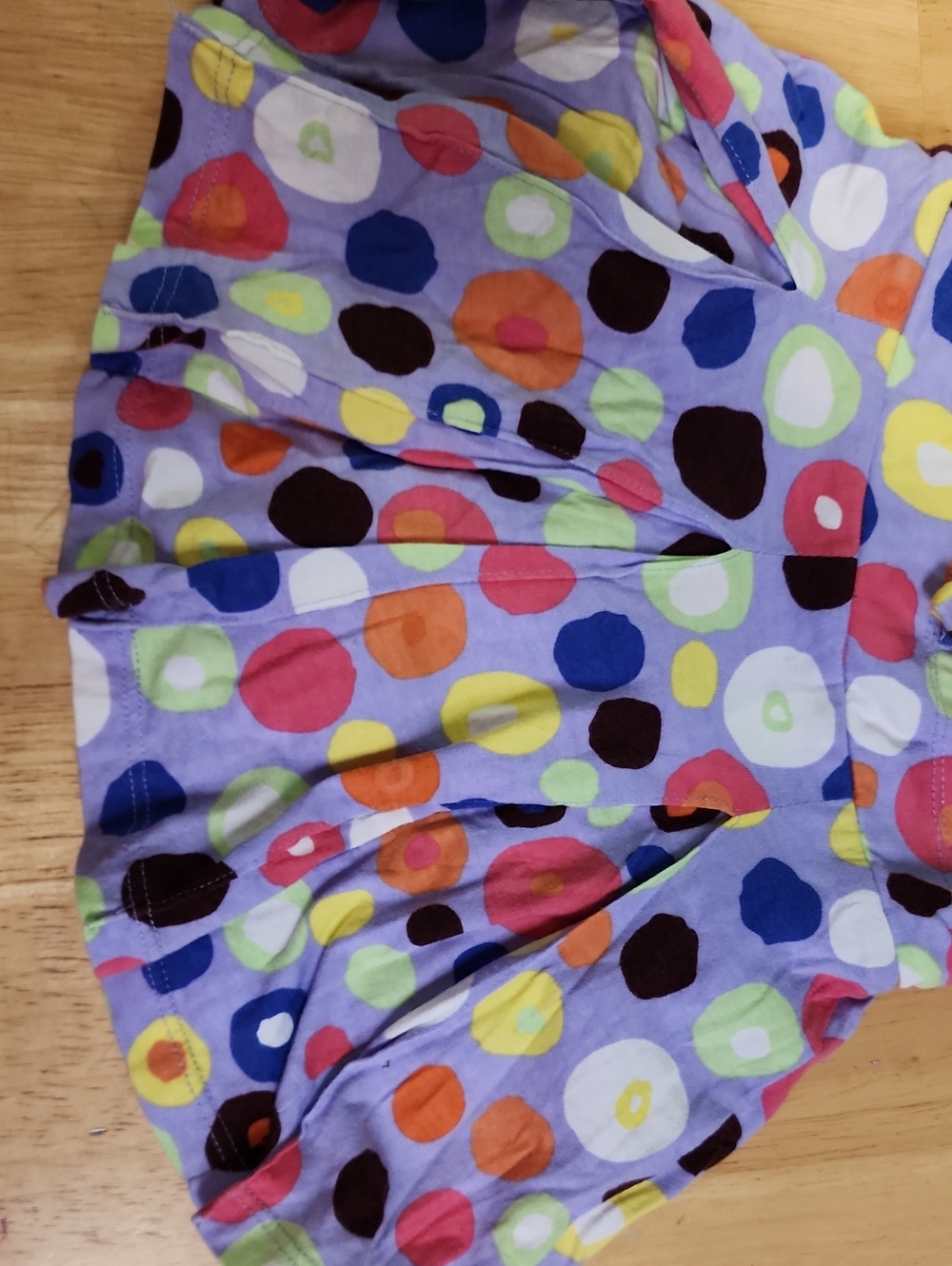 Crazy 8 Girls Geometric Circle Print Pleated Skort Size XS 4 Vintage 2013 - Picture 6 of 8
